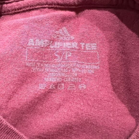 Adidas Maroon Amplifier Tee Women’s Small - Picture 2 of 3